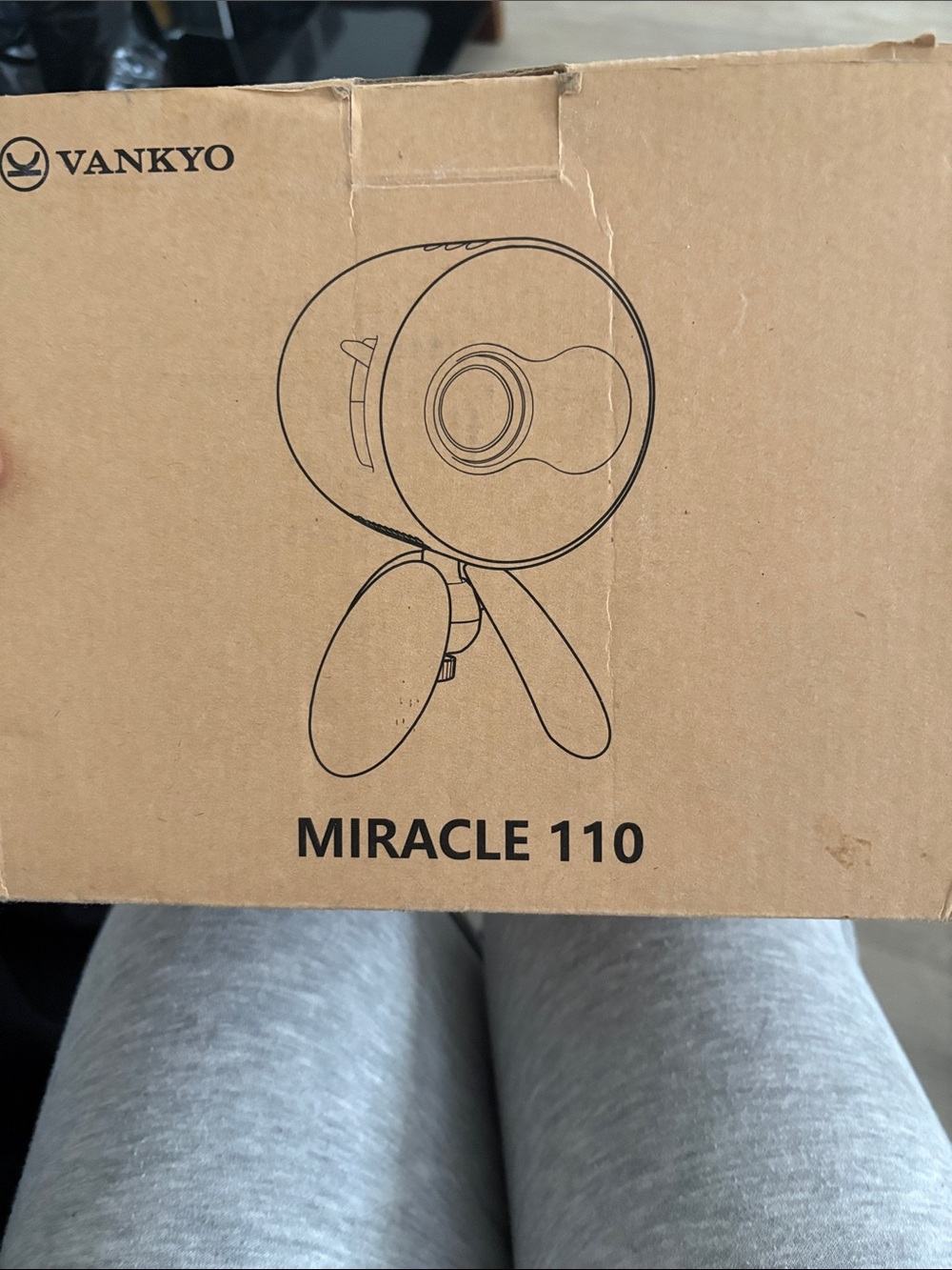 Miracle 110 Portable Projector - Brown